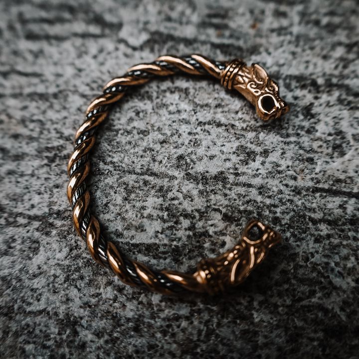 Serpent's Bite Viking Arm Ring