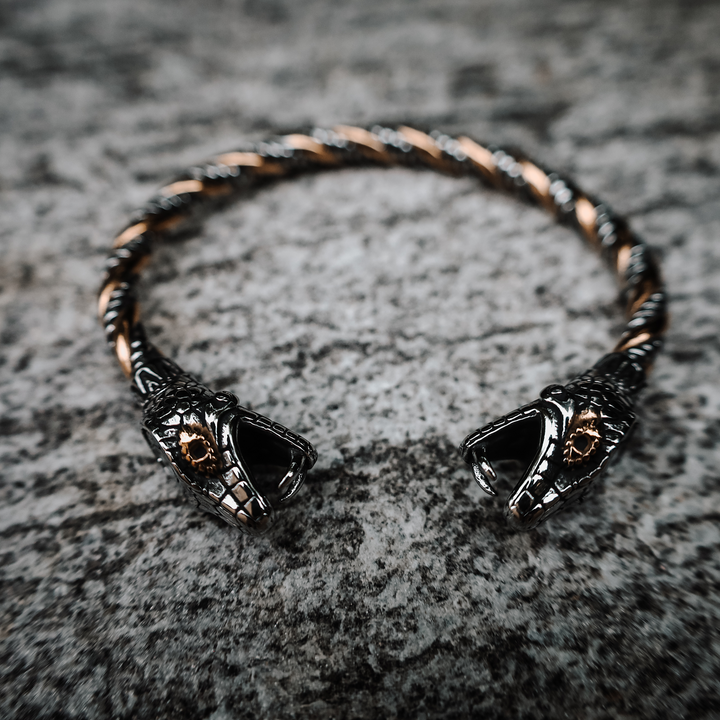 Serpent's Bite Viking Arm Ring