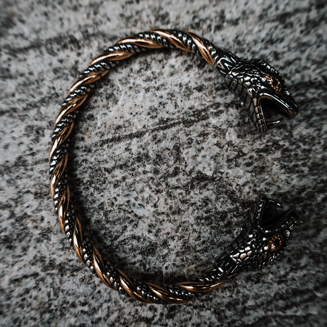 Serpent's Bite Viking Arm Ring