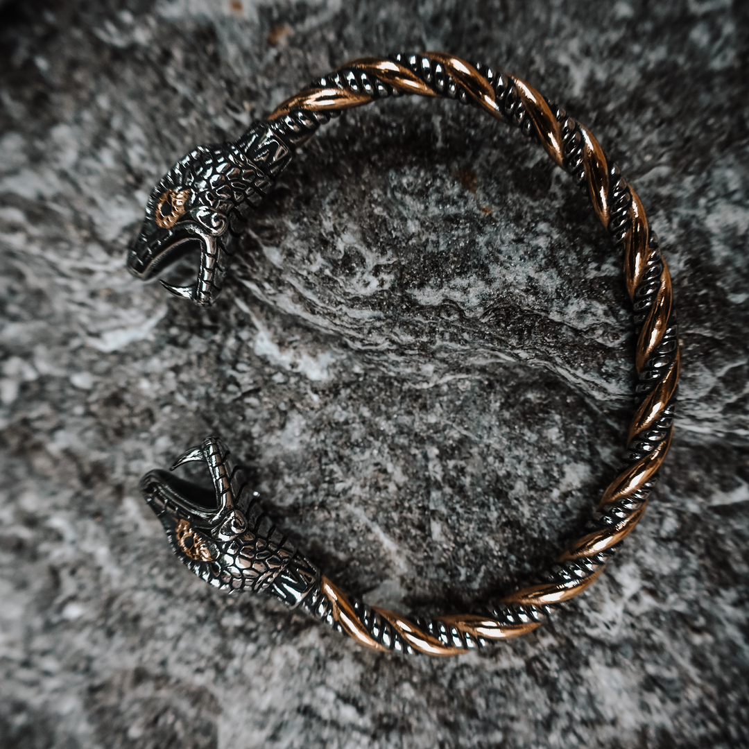 Serpent's Bite Viking Arm Ring