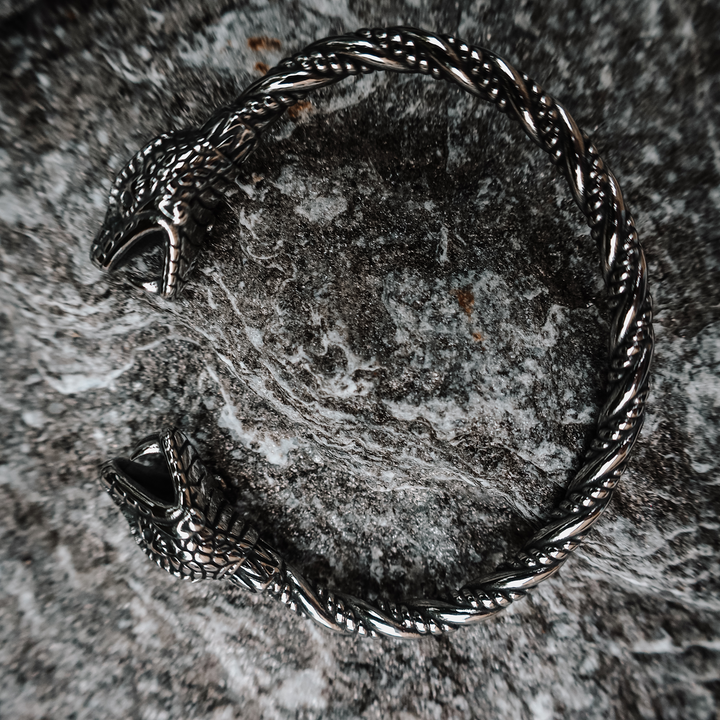 Serpent's Bite Viking Arm Ring