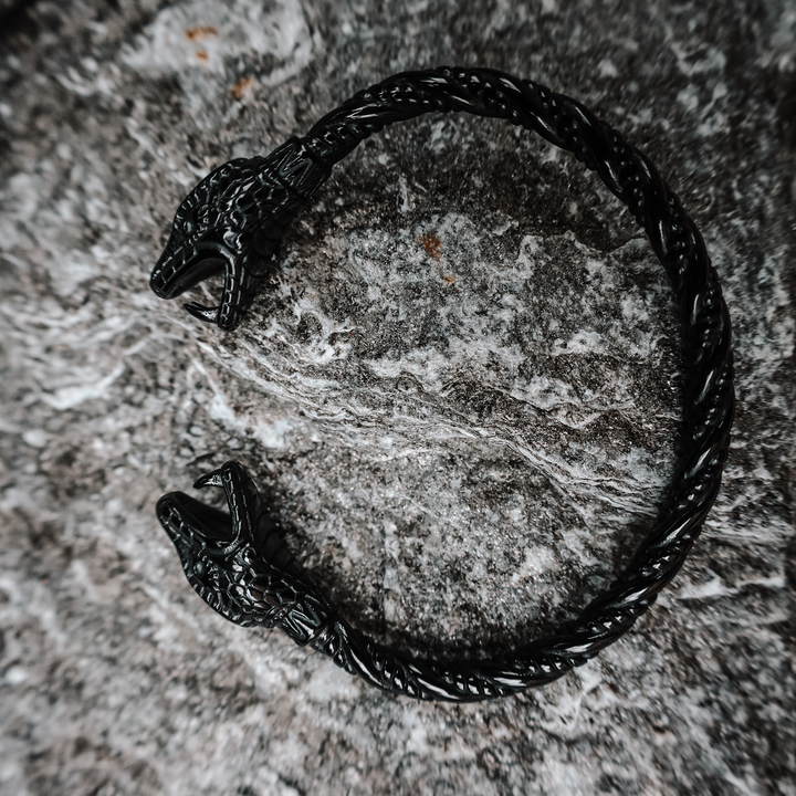 Serpent's Bite Viking Arm Ring