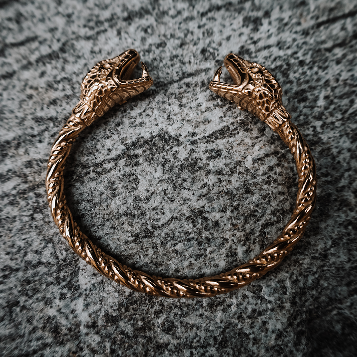 Serpent's Bite Viking Arm Ring