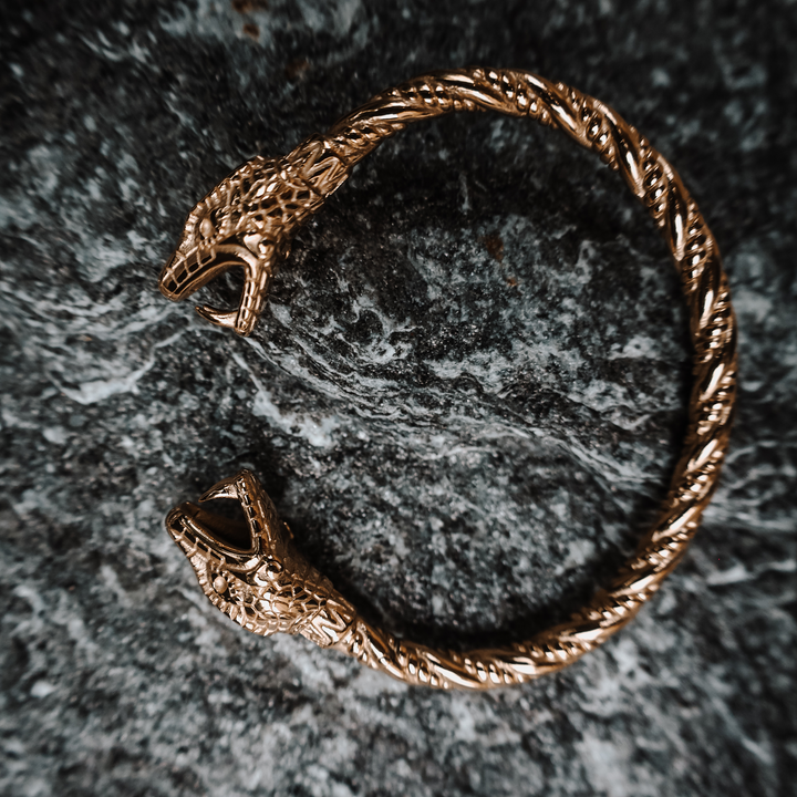 Serpent's Bite Viking Arm Ring