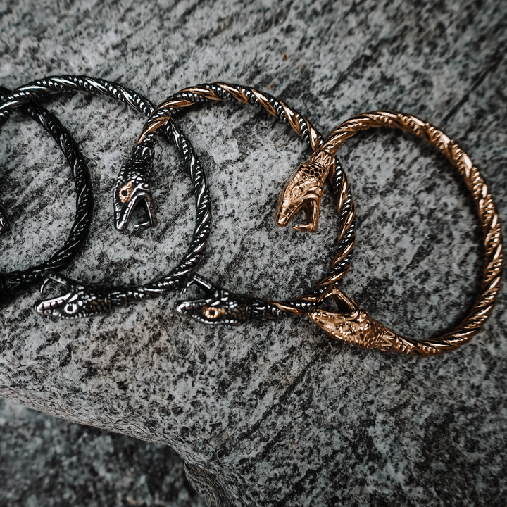 Serpent's Bite Viking Arm Ring