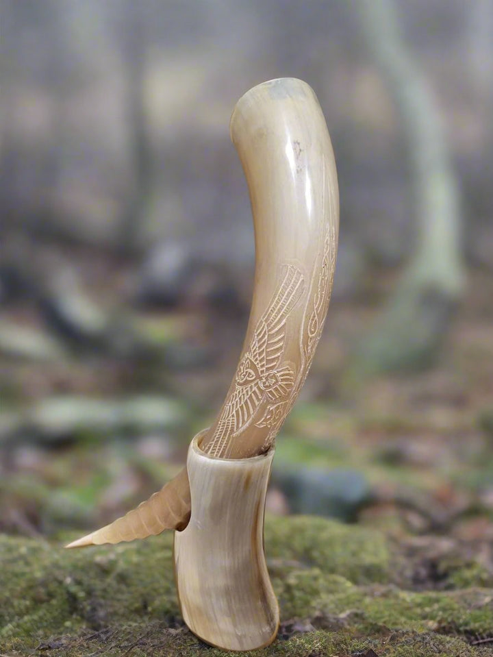 The Wing of Odin Drinking Horn