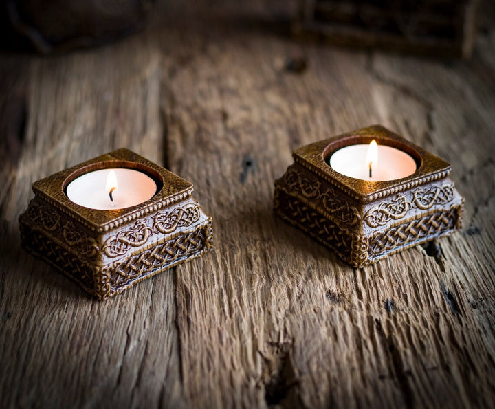 Norsefire Oak Candle Holder