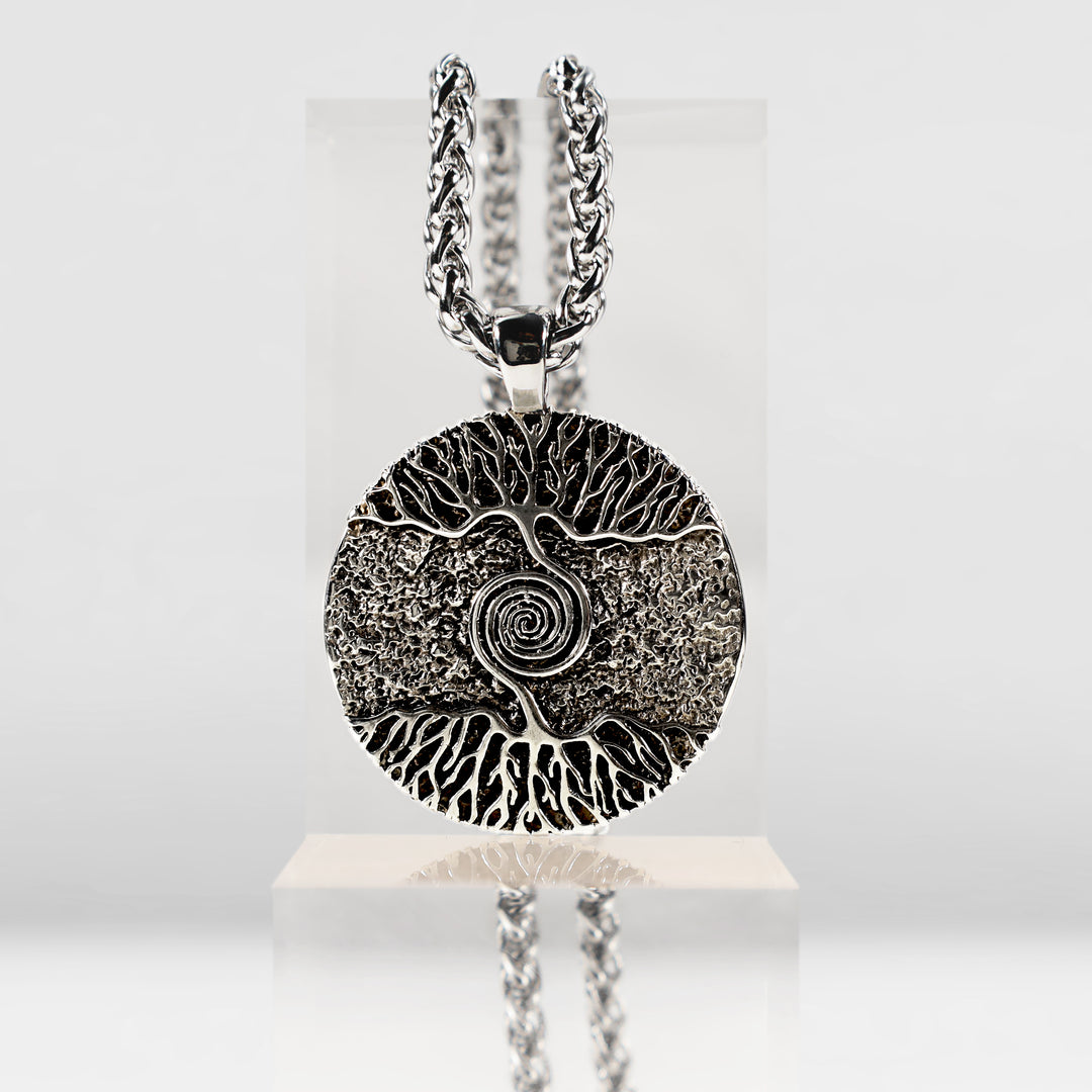 Primordial Spiral Tree Pendant