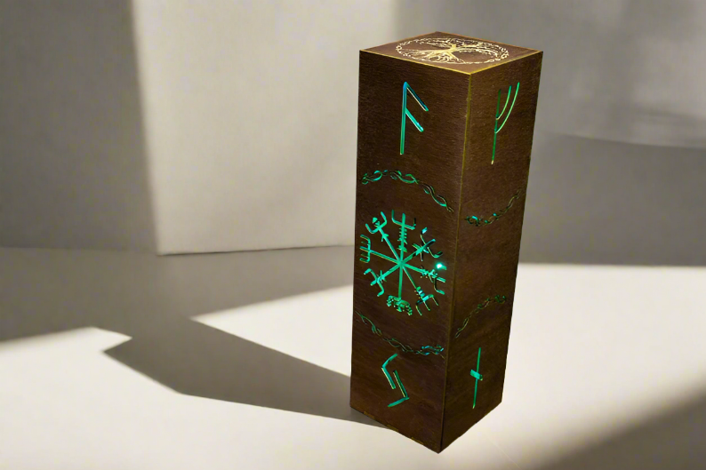 Vegvisir Symbol Night Lamp