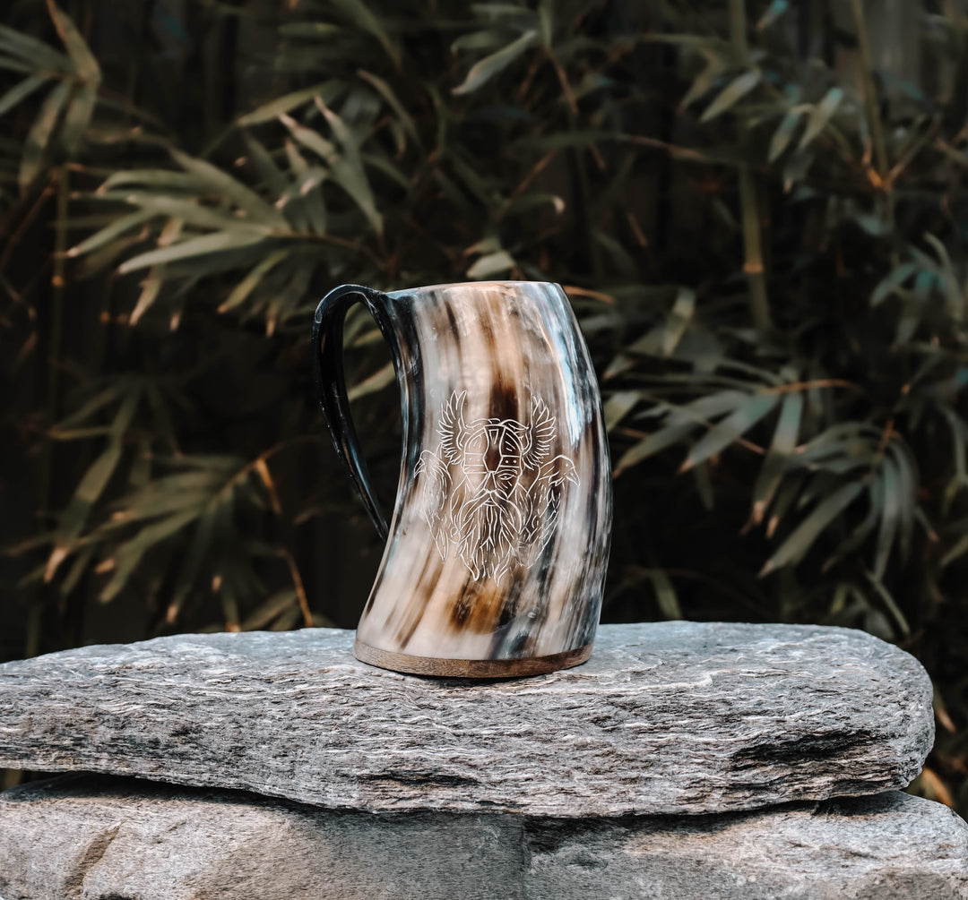 Raven King Horn mug  (Pre-order)