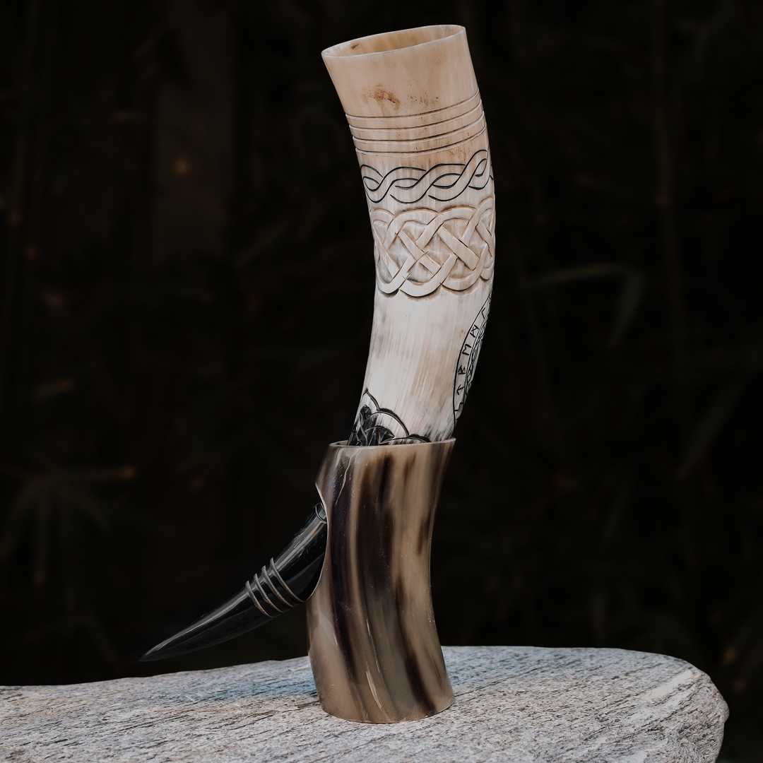 Tree Of Life Drinking Horn (Pre-order)