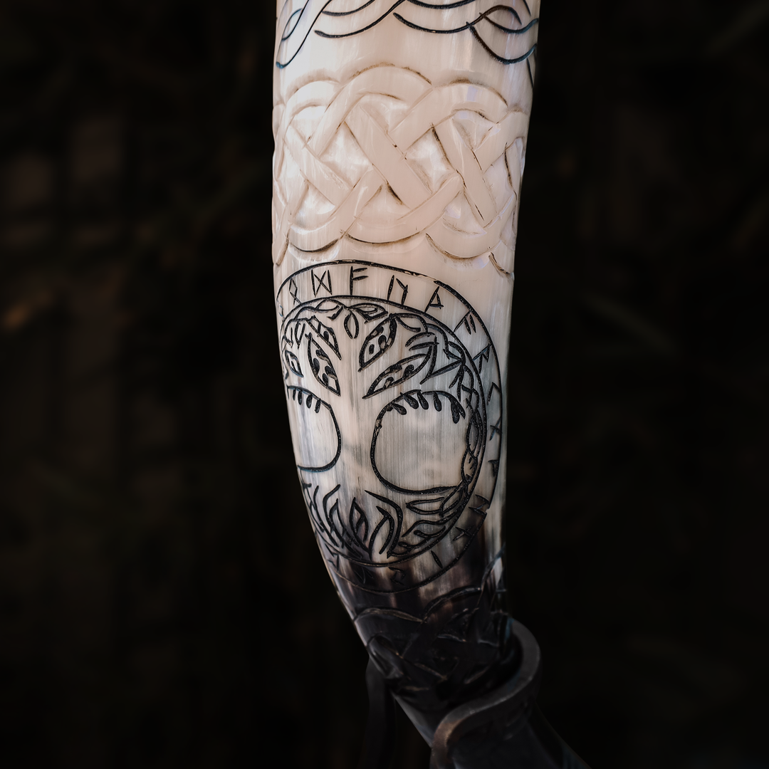 Tree Of Life Drinking Horn (Pre-order)