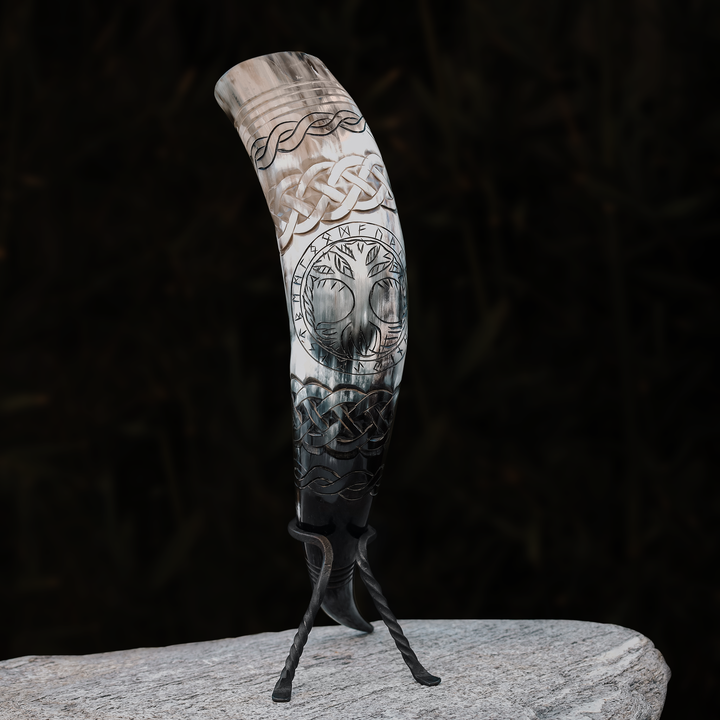 Tree Of Life Drinking Horn (Pre-order)