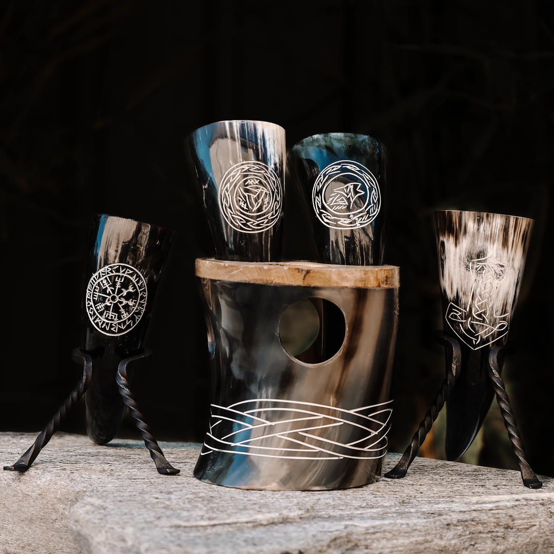 Drinkers of Valhalla Shot Horn Set (pre-order)