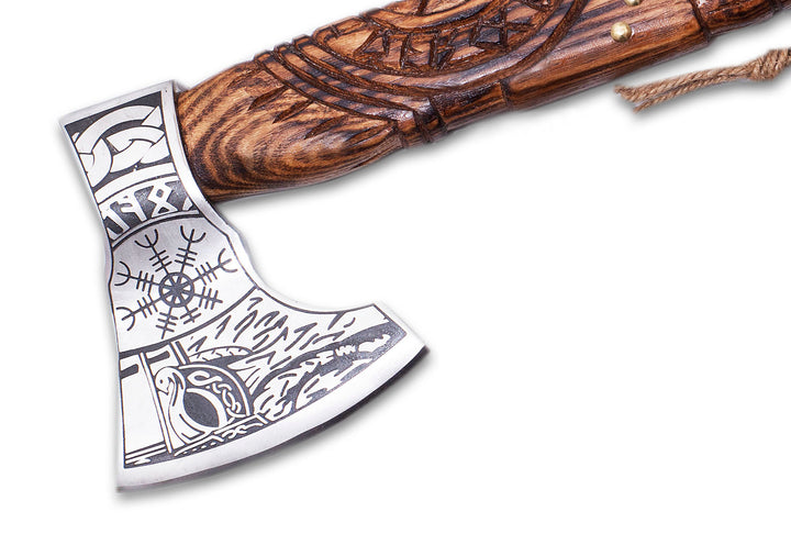 Helm Of Odin Viking Axe (PRE-ORDER)